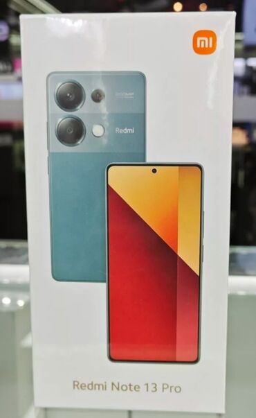 ош базар телефон: Redmi, Redmi Note 13 Pro, 256 ГБ, түсү - Кара