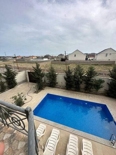 Bağ evlərinin kirayəsi: Şüvəlan qəs., 300 kv. m, 5 otaqlı, Hovuzlu, Kanalizasiya, Qaz, Kombi — 15