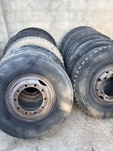 teker satsi: Məhsul: Yük avtomobili təkərləri və diskləri - Marka: Bridgestone — 1