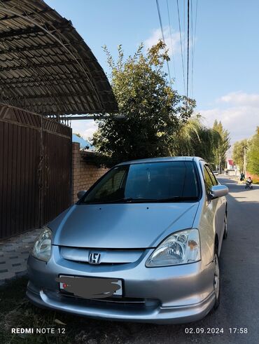 обмен машин ключ на ключ: Honda Civic: 2001 г., 1.5 л, Автомат, Бензин, Хэтчбэк