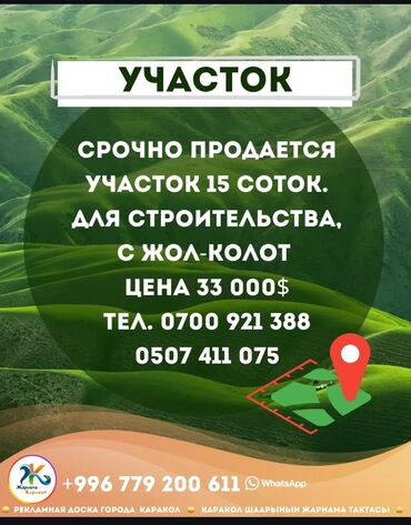 долгосрочная аренда домов гоин: 15 соток, Курулуш, Кызыл китеп
