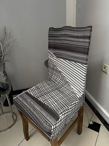 Prekrivači za nameštaj: Akcija navlake za stolice bez karnera 
2200 din 6 kom plisane — 5