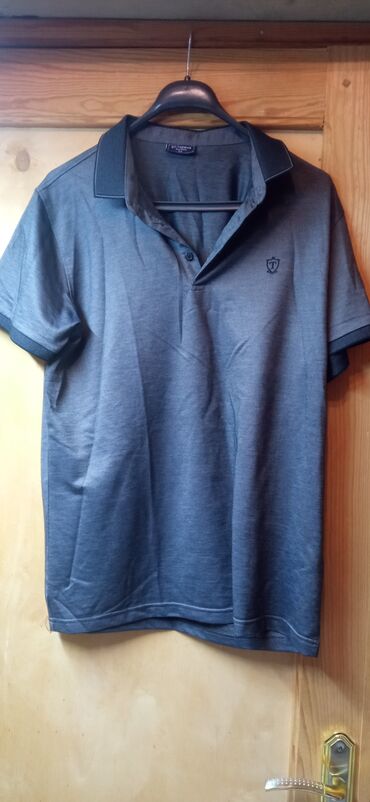 мужская одежда в баку: Футболка 2XL (EU 44), цвет - Серый