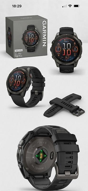 garmin forerunner 55: Garmin Fenix 8 – мультиспортивные смарт‑часы премиум‑класса. Описание — 2