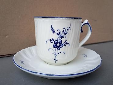 cup pohlepe: Lux šolja za kafu sa tacnom – Villeroy & Boch, kolekcija Old — 1