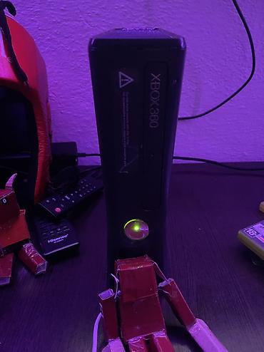 nintendo 3d: Игровая консоль Xbox 360 (модель Slim, черный корпус) - Работает и — 3