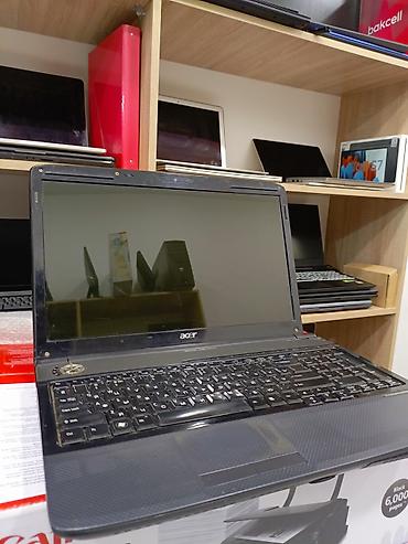 Acer noutbuk Xüsusiyyətlər: - Ekran: təxminən 15.6" (parlaq səth) -