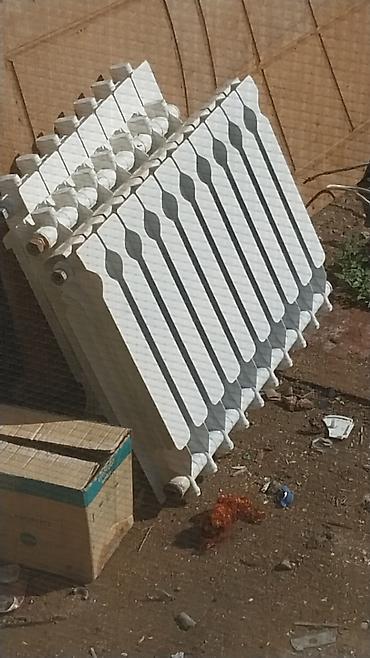 Alüminium seksiyalı radiatorlar - Tip: su ilə işləyən mərkəzi/qatı