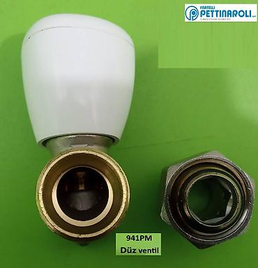 plov arabası: Ventil radiator Düz Pettinaroli-İtaliya.! Radiator ventili düz — 3