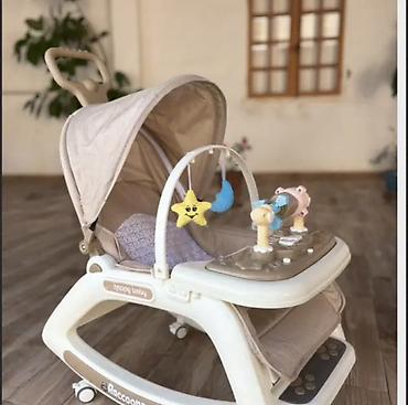балдар учун: Детские ходунки-трансформер Raccoon Baby (beige) - 2-в-1: ходунки и — 1
