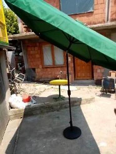 Suncobrani, tende i paviljoni: POSTOLJE ZA SUNCOBRAN 19KG NOVO VELIKO ZA VISE PRECNIKA CEVI | Cene — 22