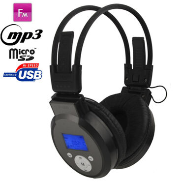 мп3 плеер бишкек: Наушники со встроенным MP3 - плеером и радио, с микрофоном
