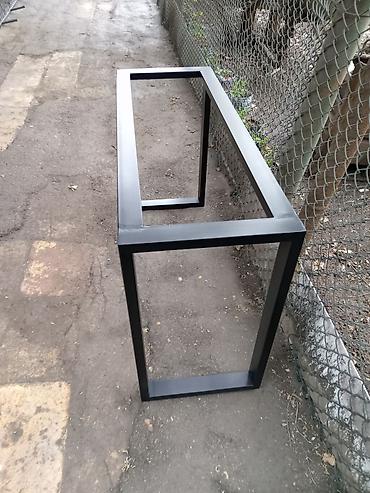 das tozu: Metall masa karkasları – müasir, minimal dizayn - Material: möhkəm — 3