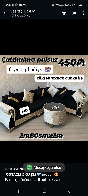 Künc divan lalafo.az -da Künc divan