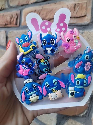 par saten: Stitch šnale za kosu – set simpatičnih šnalica sa motivima lika Stitch — 2