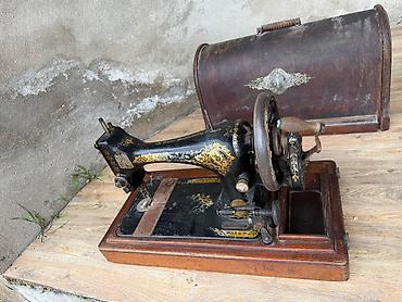 marka: Məhsul: Singer əl ilə fırladılan tikiş maşını (ağır dəmirdən korpus — 3