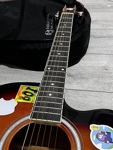 gitara simləri: Teçili Akuistik gitar dəsti - Korpus: dreadnought - Rəng: sunburst — 4