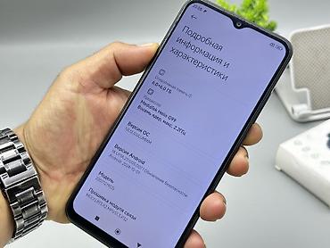 second hand mobile: Poco M5, Б/у, 128 ГБ, цвет - Черный, 2 SIM — 9