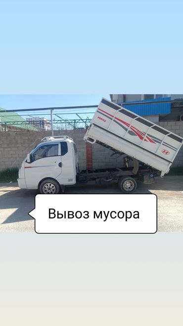 Портер, грузовые перевозки: Портер, Вывоз строй мусора, с грузчиком