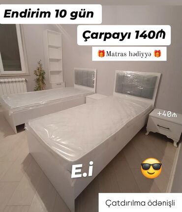 yeni il qapi bezeyi: Yeni, Təknəfərlik çarpayı