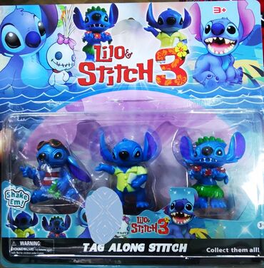 deciji sator za plazu: Stitch figure

3 komada u kompletu 
Nova u kutiji