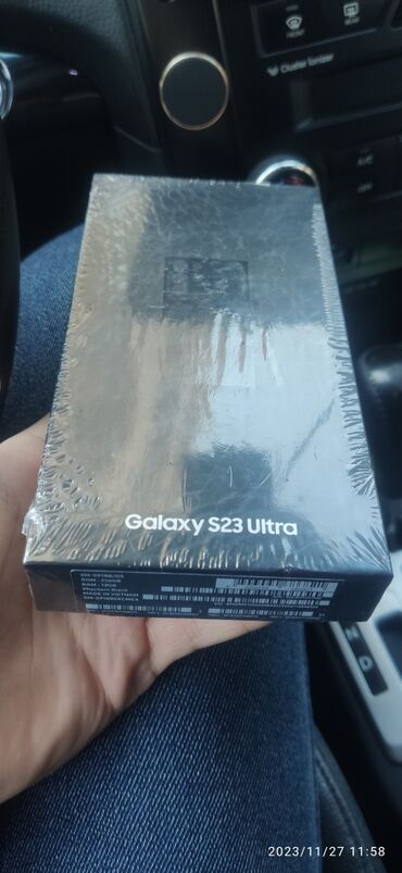 samsung s23 qiyməti: Samsung Galaxy S23 Ultra, 256 GB, rəng - Qara