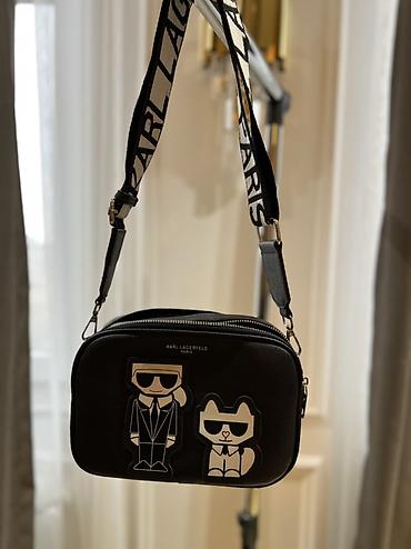 Çantalar: Karl Lagerfeld Paris bag ideal veziyyet 80 azn alinib

- — 1
