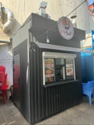 продам дом из контейнера: Готовый киоск формата стрит‑фуд с полностью укомплектованной кухней