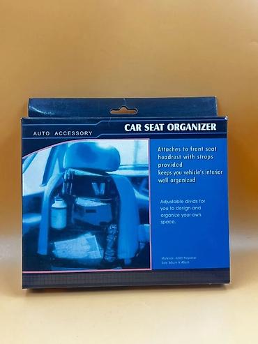 kredit 07: Car seat orginazer Car Seat Organizer — avtomobil salonunda əşyaları — 3