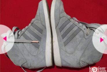 cizme na platformu prodaja: Adidas, 36.5, bоја - Siva