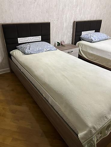 setka carpayi: 2 təknəfərlik çarpayı, 2 tumba, Yeni — 4