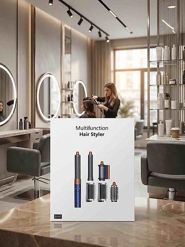 Мультистайлер Dyson, Для выпрямления