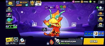 Спортивный инвентарь: Brawl Stars hesabı - Kupa: 45 100+ - Profil səviyyəsi: 37 - Şöhrət — 1