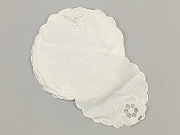 Textile: PL - Napkin 21 x 21, color - White, condition - Good