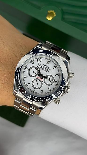 idman saati: Yeni, Qol saatı, Rolex, rəng - Ağ — 2