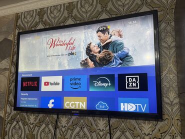яндекс колонки: Телевизор SAMSUNG SMART TV 45 дюйм андроид Диагональ 110 см ✅Wi fi