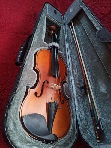частные уроки скрипки: Продаю скрипку в отличном состоянии вместе с чехлом. размер 1/2 Jynyin