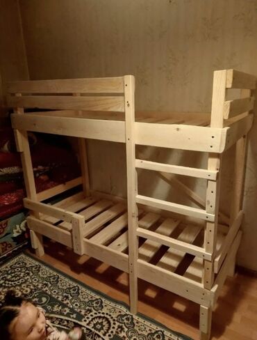 детские кроватки для детского сада: Двухъярусная кровать, Для девочки, Для мальчика, Новый