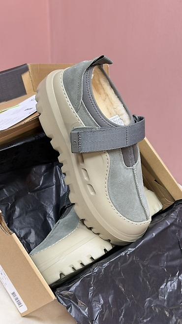 женские сабо: Тёплые зимние сабо/лоферы UGG с мехом - Модель: сабо закрытого типа с — 7