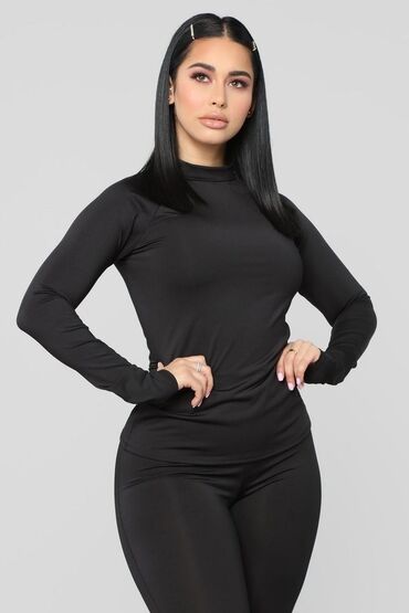 Kompleti: 2XL, Jednobojni, bоја - Crna — 13