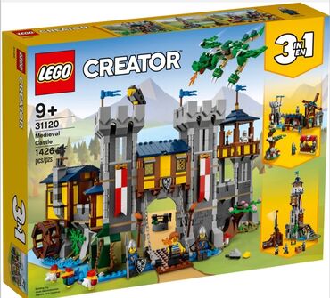 lego technic бишкек: Lego Creator 31120 Средневековый замок 🏰, рекомендованный возраст