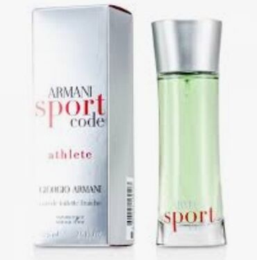 Georgio Armani Code Sport Athlete 100ml Original əlavə məlumat üçün