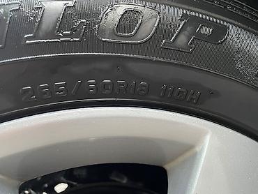 Təkərlər: İşlənmiş Şin Dunlop 265 / 60 / R 18 — 8