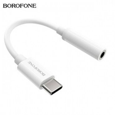 borofone be28: Borofone BV13 Type-C-dən 3.5 mm keçən mini kabel. Borofone BV13 mobil