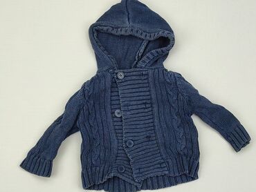 niebieski sweterek dla niemowlaka: Kardigan, Wcześniak, stan - Dobry