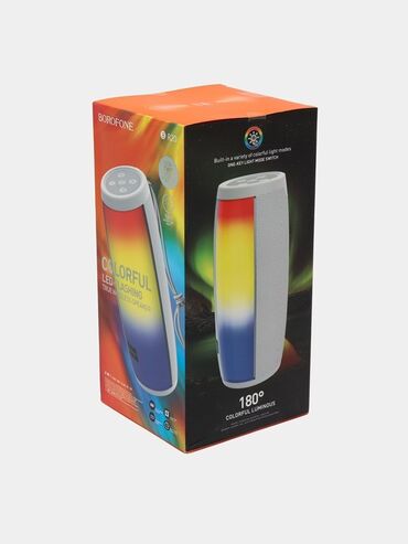 redmi not 4x: Портативная беспроводная колонка Borofone R20 с яркой LED-подсветкой