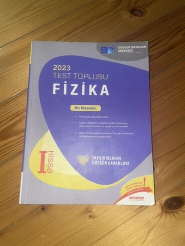 ZX: Məhsul: “2023 Test Toplusu – Fizika (I hissə)” Nəşriyyat: Dövlət