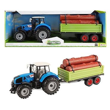 deciji tableti: Traktor 286601 TT – igračka sa prikolicom za trupce Šifra proizvoda — 1