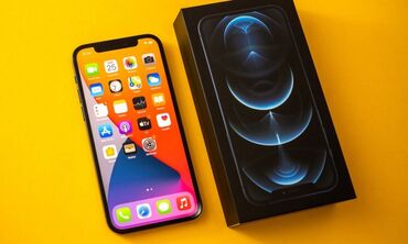 iphone 12 mavi: IPhone 12 Pro Max, 128 GB, Mavi, Simsiz şarj, Face ID, Sənədlərlə
