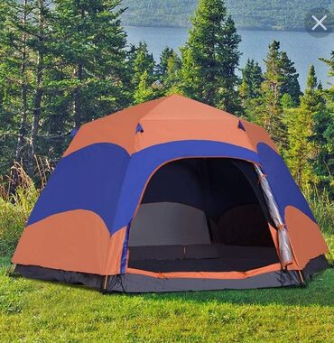Другое для спорта и отдыха: Семейная палатка SY-031 Портативная Наружная Двухслойная Большая